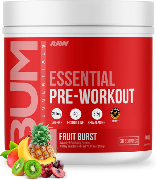 ESSENTIAL PRE-ENTRENO - RAW CBUM